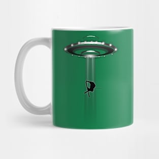 UFO Skier Mug